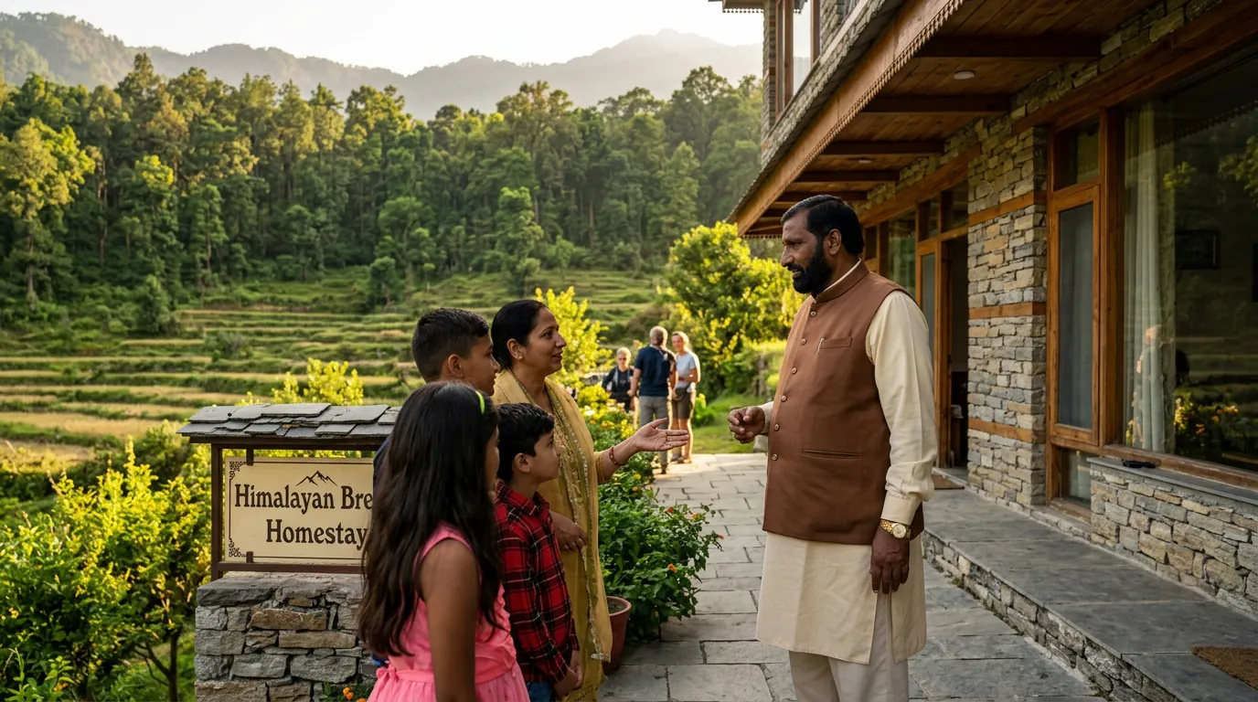 होमस्टे एवं पर्यटन की कहानी