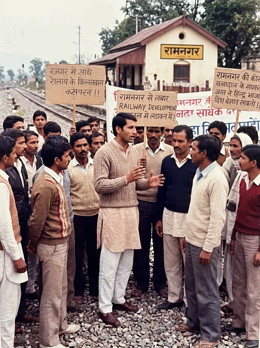 1983 — रामनगर रेल लाइन आंदोलन
