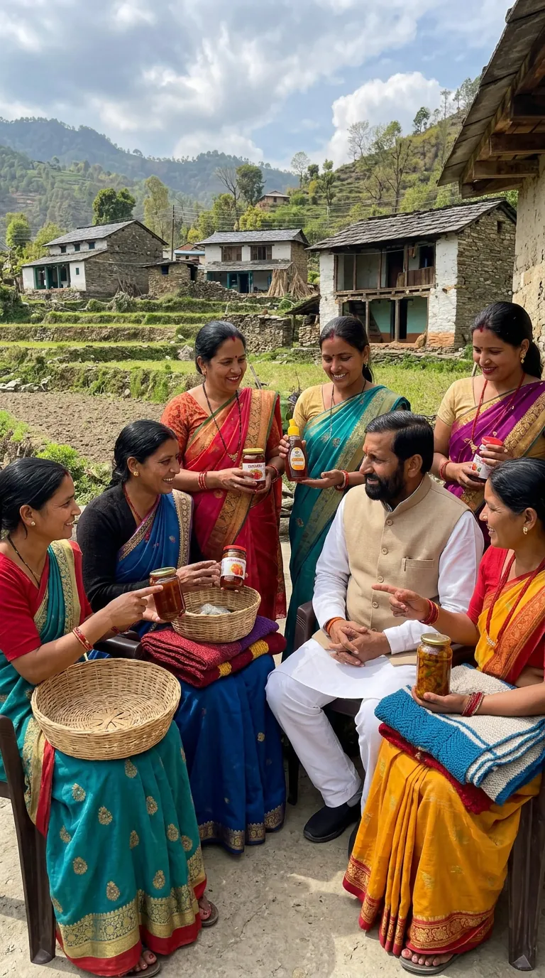 महिला स्वयं सहायता समूह की राय